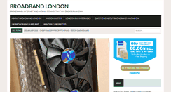 Desktop Screenshot of broadbandlondon.com